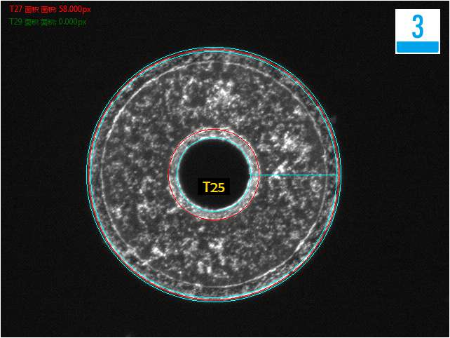 軸承自動(dòng)化視覺檢測設(shè)備檢測金屬圈五金產(chǎn)品方案