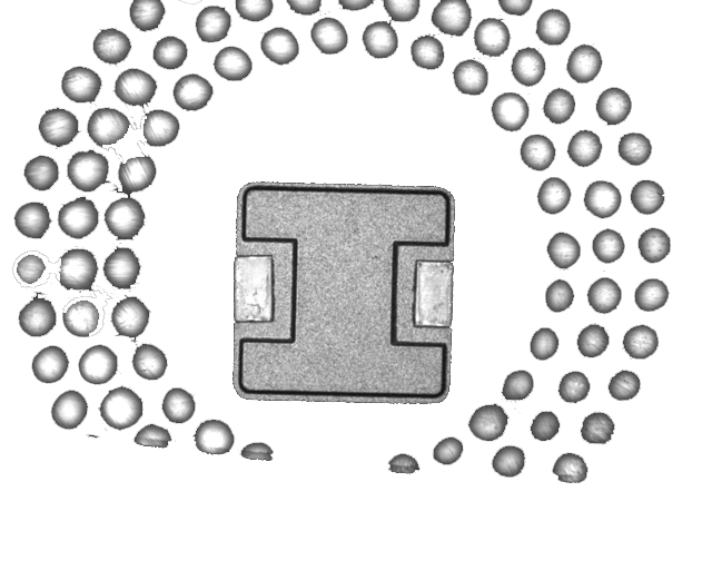 貼片電感機器視覺檢測設備檢測電感外觀方案！