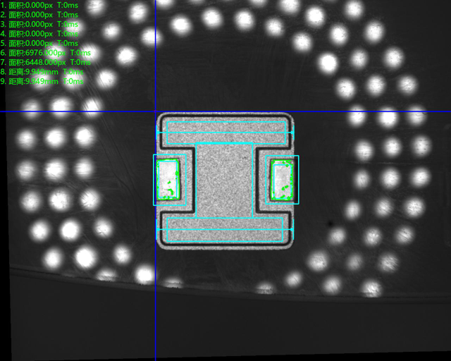 頂部正光檢測(cè)良品分析圖